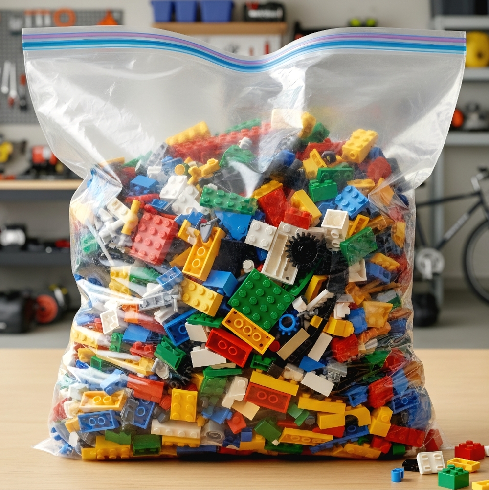 🧱 Bulk Random LEGO Bricks (1 Gallon Bag) 🧱